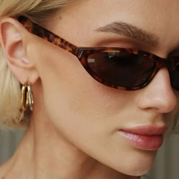?️ New Balenciaga BB0402S 003 Sunglasses - Havana Frame 